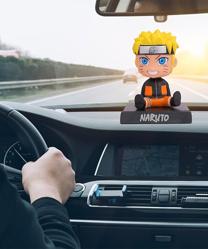 NARUTO - Anime Action Figure Bobble Head for Car Dashboard Office & Study Table Decoration for Everyone