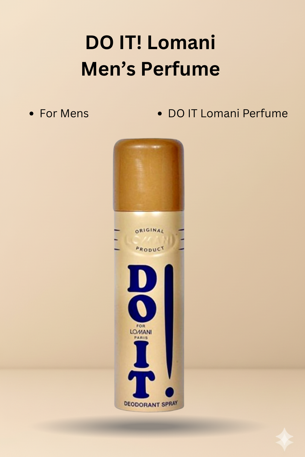 LOMANI Do It Deodorant Spray For Men (200 ml) – Macaron Lifestyles