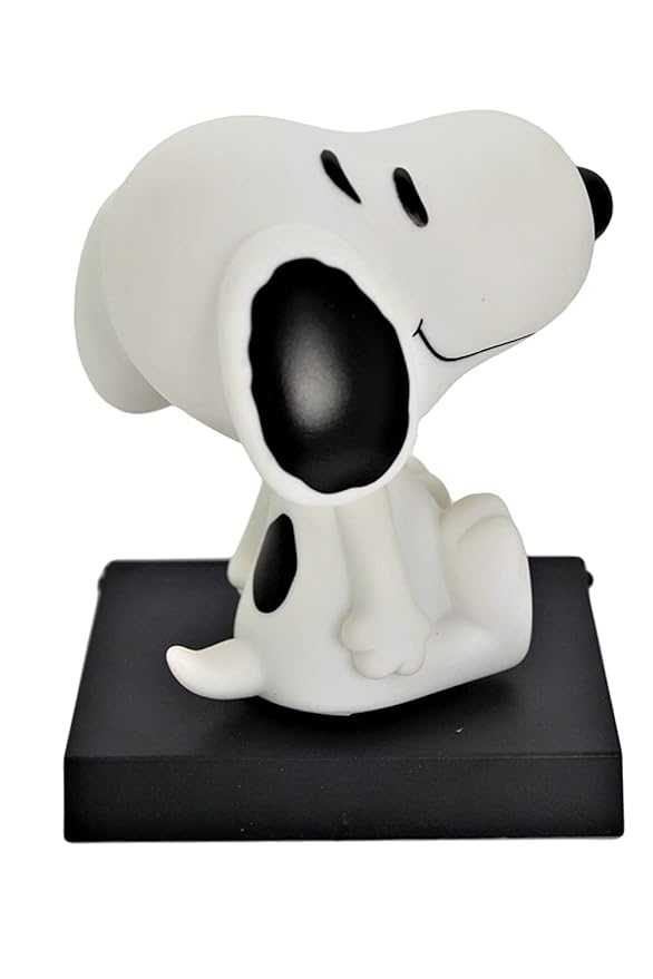 SNOOPY Action Figure Limited Edition Bobblehead with Mobile Holder for Car Dashboard, Office Desk & Study Table